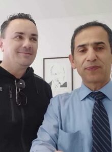 Anis Ajdinovići - Zamjenik Direktora Federalna Uprava za inspekcijske poslove (fuzip) na redovnom oftalmološkom pregledu u Očnoj Ordinaciji Dr El-Halabi - Ilidža